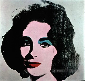 Andy Warhol œuvres - Liz Taylor Andy Warhol